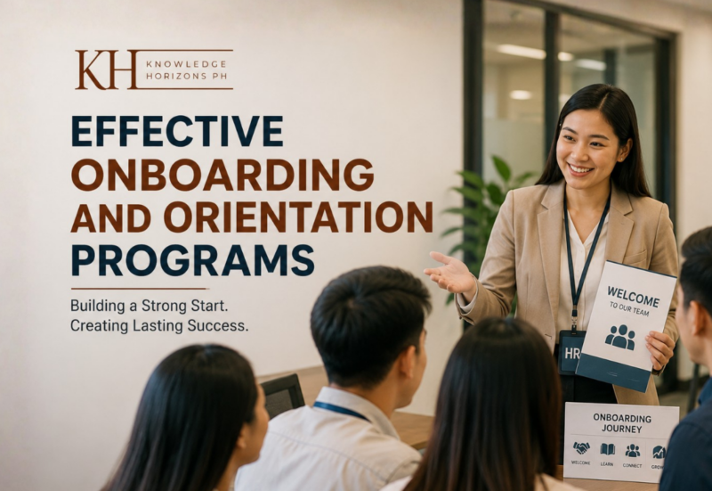 Effective Onboarding And Orientation Programs - Knowledge Horizons ...